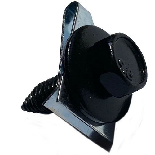 10x 18mm black metal - m6,