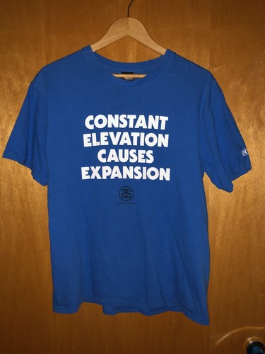 Stussy shirt royal - t-shirt, blue
