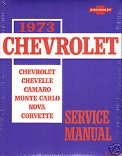 1973 CAMARO/NOVA SHOP MANUAL