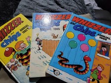 3x Whizzer And Chips Annuals