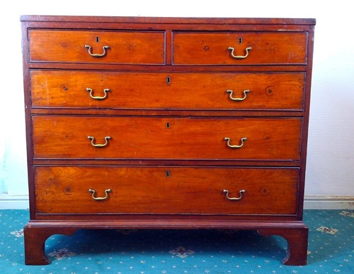 Georgian mahogany chest - mahogany, of