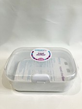 Kiddicare White 2-in-1 Travel Steriliser for Babies