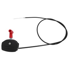 Easy to Maneuver and 142 cm Lawn Mower with Adjustable Throttle Control