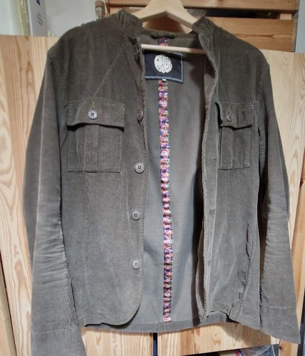 Pretty green mandarin collar - pretty,