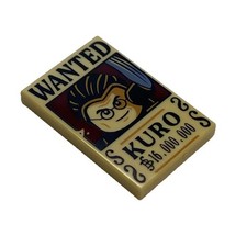 LEGO One Piece Kuro Wanted