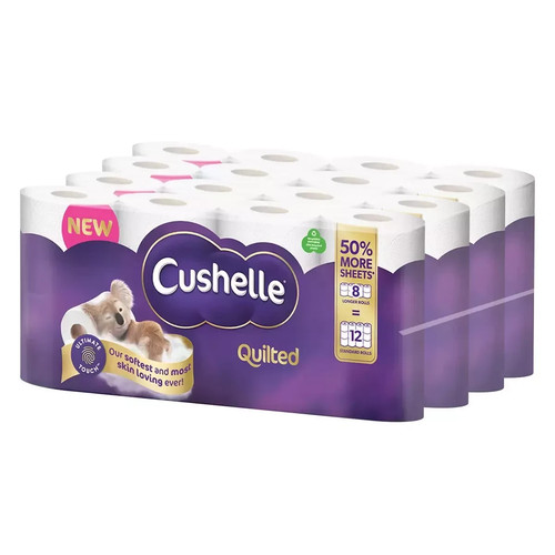 Cushelle quilted ply - 3-ply, longer