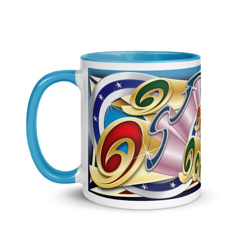 Classic fairground art mug - art,