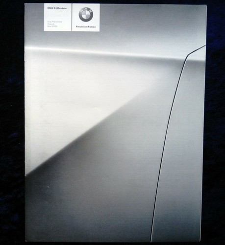 Bmw price list 2005 - z4,