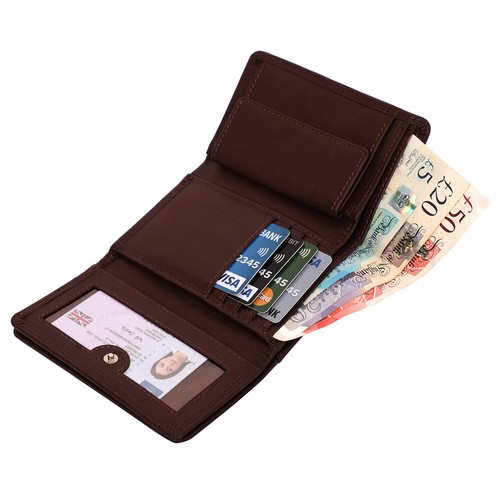 Ladies women brown rfid safe - ladies,