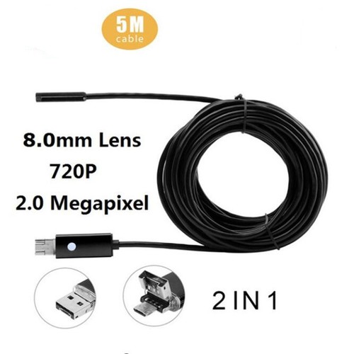 Car 8mm lens android endoscope - car,