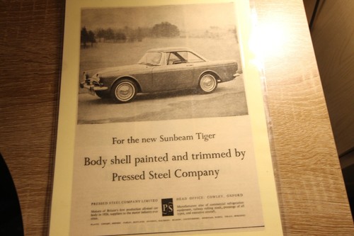 Original magazine advert