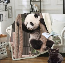 Animal Lovely Panda Hiking 3D
