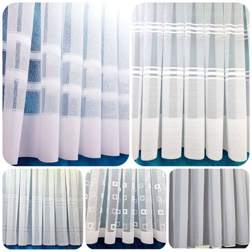 White net curtain curtains - net,