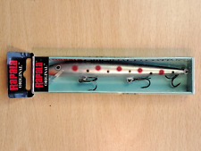 Rapala F-13  SPSB Spotted Silver Blue Original Floating Lure.  Discontinued.