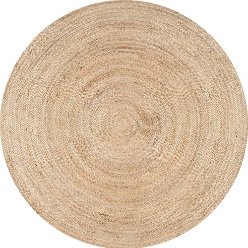 Round rug natural - rug,