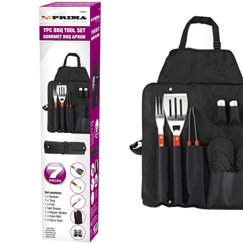 7pc bbq tool set barbecue - bbq,