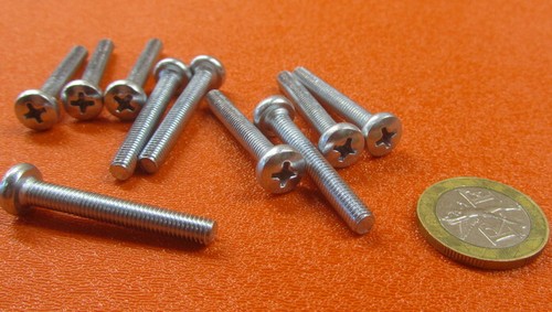 Pan head machine - screw, zinc