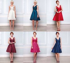 BHS Cecilia Bridesmaid Dress Ivory, Fuchsia, Merlot, Sapphire Red Ocean