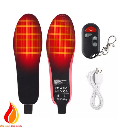 Wireless usb heated insoles - usb,