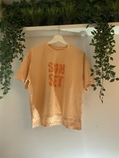 Sun Set T-shirt Primark Size S