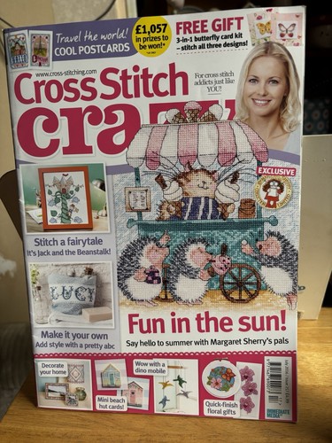 Cross stitch card - card, shop
