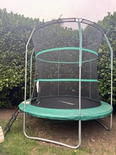 8ft Trampoline Safety Replacement 2-Step Ladder Non-Slip