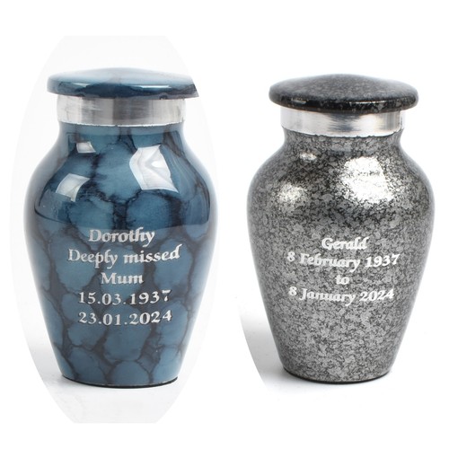 Mini cremation urn - urn, human