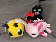 Minecraft Plush Toys Bundle