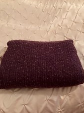 Purple throw 155cm x 200cm -