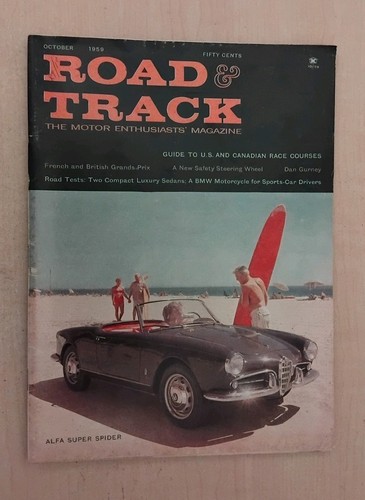 Road track oct 1959 mga - oct,