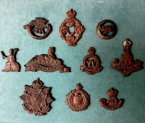 Vintage military badges - vintage,