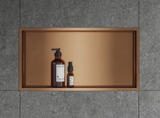 Recess shower niche shelf - shower,