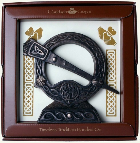 Bronze tara brooch - bronze, plaque