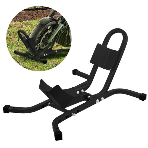 Front wheel chock - front, motorbike