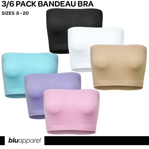 Pack bandeau bra - 9,