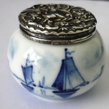 Vintage Delft Porcelain Blue &