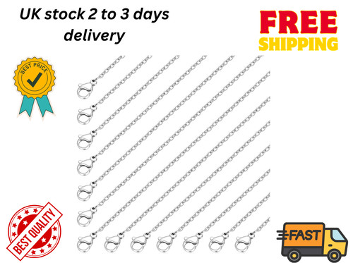 20pcs stainless steel chains - stainless,