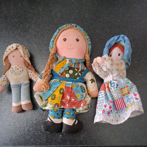 Holly hobbie small rag doll - hobbie,