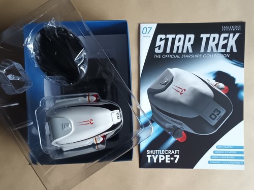 Eaglemoss star trek shuttle - star,