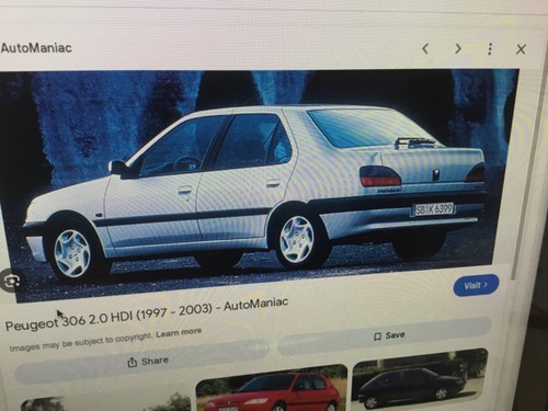 Genuine peugeot 306 sedan - genuine,