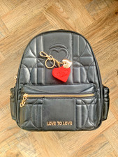 Black Moschino Rucksack