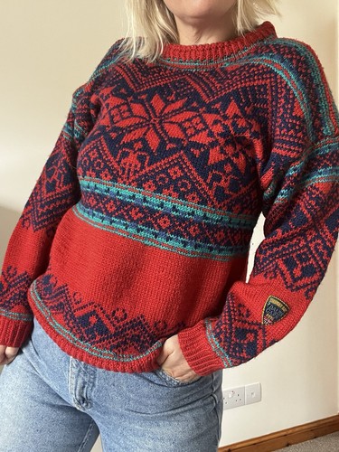 Vintage nordic jumper - nordic,