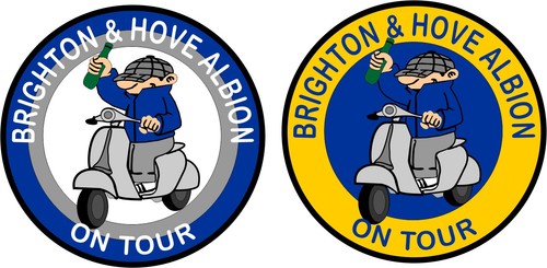 Brighton tour pin - , badge