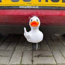 Tow Bar Cover Cap Plastic Potector  50mm Towball towing hitch Duck Middle Finger