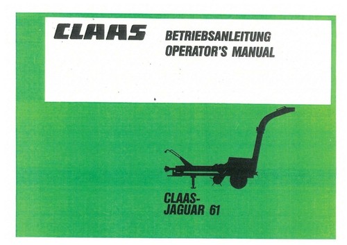 Claas forager jaguar - claas,