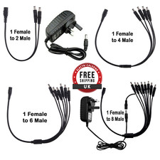 12V Power Supply Adapter CCTV