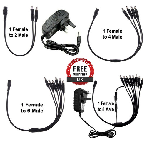 12v power supply adapter - 12v, cctv