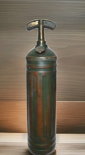 Vintage brass fire - vintage,