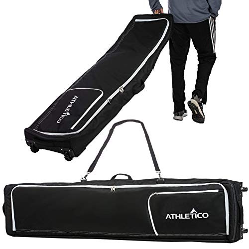 Rolling double ski bag - rolling,