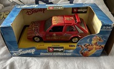 Burago 1/24 Scale Diecast 2210 - Lancia Delta S4 Tigger Disney - Red